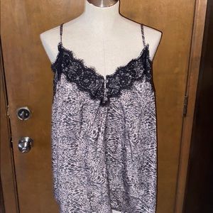Women’s leopard tank